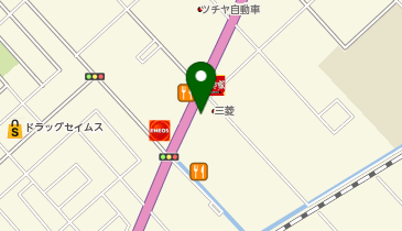 [EV]千葉三菱コルト自動車販売(株) 東金店の地図画像