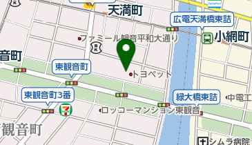 [EV]広島トヨペット(株) 観音店の地図画像