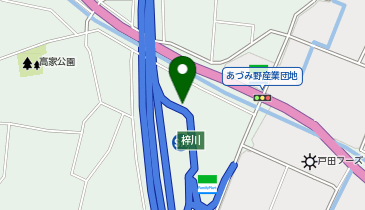 [EV]中日本高速道路(株) NEXCO中日本 長野自動車道 梓川SA (上り)の地図画像