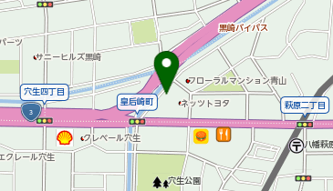 [EV]ネッツトヨタ北九州(株) 八幡本店の地図画像