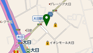 [EV]イオンリテール(株) イオンモール大日 (シネマ側立体P 1階)の地図画像
