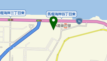 [EV](株)スパサンフジ 横須賀温泉 湯楽の里の地図画像