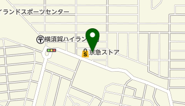 [EV]京急ストア ハイランド店の地図画像