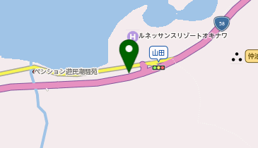 [EV](株)エイチピーディーコーポレーション ルネッサンスリゾートオキナワの地図画像