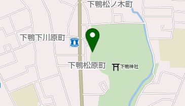 [EV]賀茂御祖神社 (下鴨神社)の地図画像
