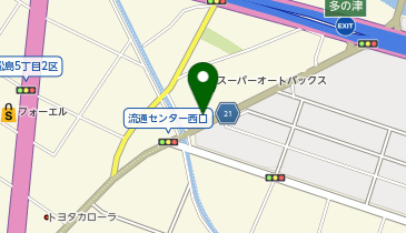 [EV]ネッツトヨタ福岡(株) 流通センター店の地図画像