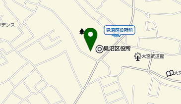 [EV]さいたま市 見沼区役所の地図画像