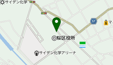 [EV]さいたま市 桜区役所 (公用車P側)の地図画像