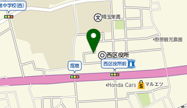 [EV]さいたま市 西区役所の地図画像