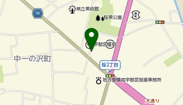 [EV](株)足利銀行 本店の地図画像