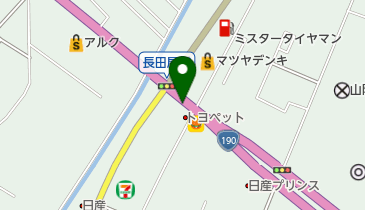 [EV]山口トヨペット(株) 小野田店の地図画像