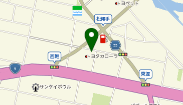 [EV]トヨタカローラ京都(株) 福知山店の地図画像