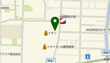 [EV]イオンモール鶴見緑地 (東側平面P)の地図画像