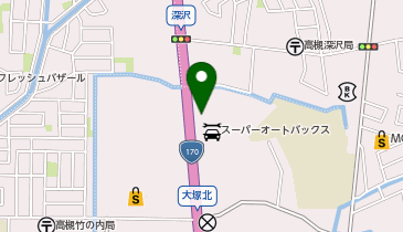 [EV](株)北摂オートバックス スーパーオートバックス高槻店の地図画像