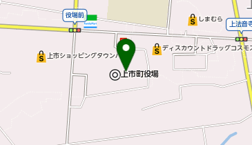 [EV]上市町役場庁舎の地図画像