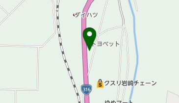 [EV]山口トヨペット(株) 長門店の地図画像