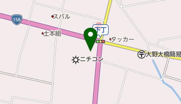 [EV]ニチコン大野(株) の地図画像