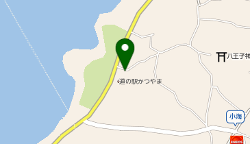 [EV]富士河口湖町 道の駅 かつやまの地図画像