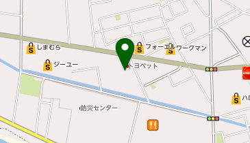 [EV]徳島トヨペット(株) シジョーマルシェ北島の地図画像