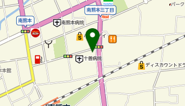 [EV]ユナイテッドトヨタ熊本(株) 南熊本店の地図画像