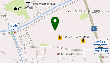 [EV]イオンリテール(株) イオンモール伊丹昆陽 (平面P D区画)の地図画像