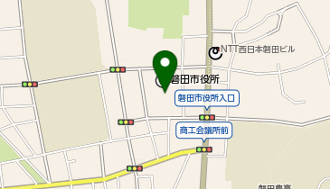 [EV]磐田市 市役所本庁舎 南側駐車場の地図画像