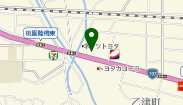 [EV]ネッツトヨタ東九州(株) 大分東店の地図画像
