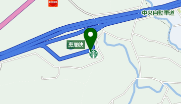 [EV]中日本高速道路(株) NEXCO中日本 中央自動車道 恵那峡SA (下り)の地図画像