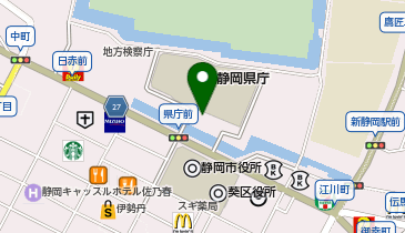 [EV]静岡県庁の地図画像