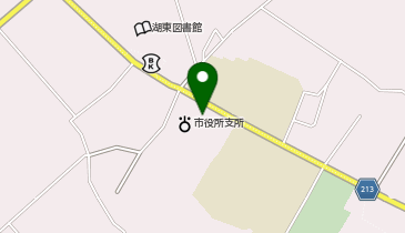 [EV]東近江市役所 湖東支所の地図画像