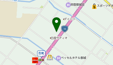 [EV]宮崎トヨタ自動車(株) ネッツ宮崎 都城店の地図画像