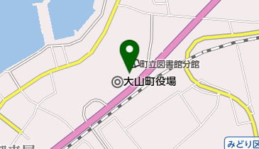 [EV]大山町役場 本庁舎の地図画像