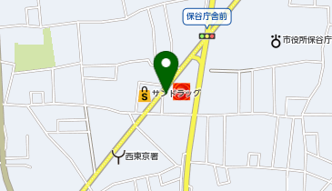 [EV](株)ENEOSモビリニア東東京支店 ENEOS Dr.Driveセルフ西東京店の地図画像