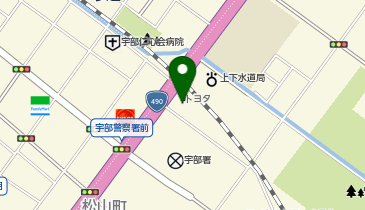 [EV]山口トヨタ自動車(株) 宇部店の地図画像