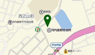 [EV]河内長野市役所の地図画像