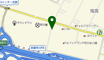 [EV]ネッツトヨタ千葉(株) 市川インター店の地図画像