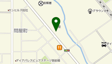 [EV]群馬日産自動車(株) 前橋総社店の地図画像