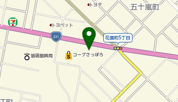 [EV]旭川日産自動車(株) 留萌店の地図画像