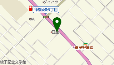 [EV]旭川日産自動車(株) 神楽店の地図画像