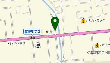 [EV]北見日産自動車(株) 西富店の地図画像