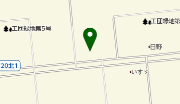 [EV]帯広日産自動車(株) BPセンターの地図画像