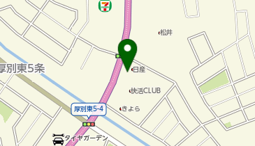 [EV]北海道日産自動車(株) 厚別店の地図画像