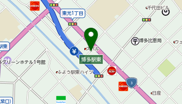 [EV]福岡トヨペット(株) 福岡店の地図画像