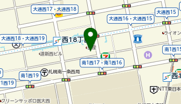 [EV]札幌日産自動車(株) 本店の地図画像