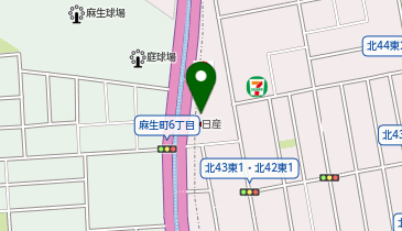 [EV]札幌日産自動車(株) 北店の地図画像