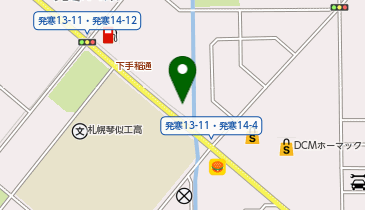 [EV]札幌日産自動車(株) 発寒店の地図画像