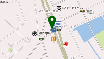 [EV]札幌日産自動車(株) 小樽運河店の地図画像