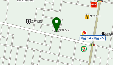 [EV]日産プリンス札幌販売(株) 篠路支店の地図画像