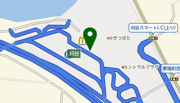 [EV]中日本高速道路(株) NEXCO中日本 伊勢湾岸自動車道 刈谷PA (下り)の地図画像