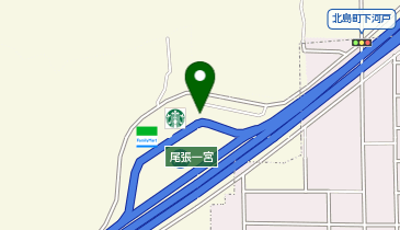 [EV]中日本高速道路(株) NEXCO中日本 名神高速道路 尾張一宮PA (上り)の地図画像